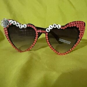 Big Time Rush James Girl Custom Glasses Concerts Rhinestones In Real Life Tour